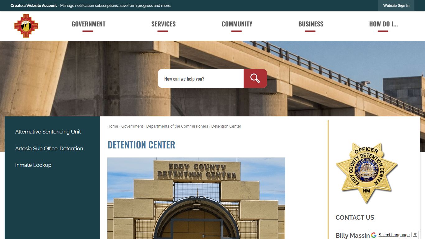 Detention Center | Eddy County, NM